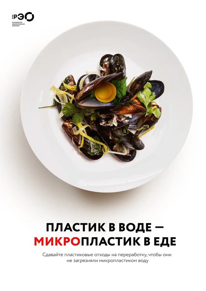 ПЛАСТИК В ЕДЕ ППК "Российский экологический оператор".